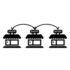 Inventory optimization with cross store inventory exposure